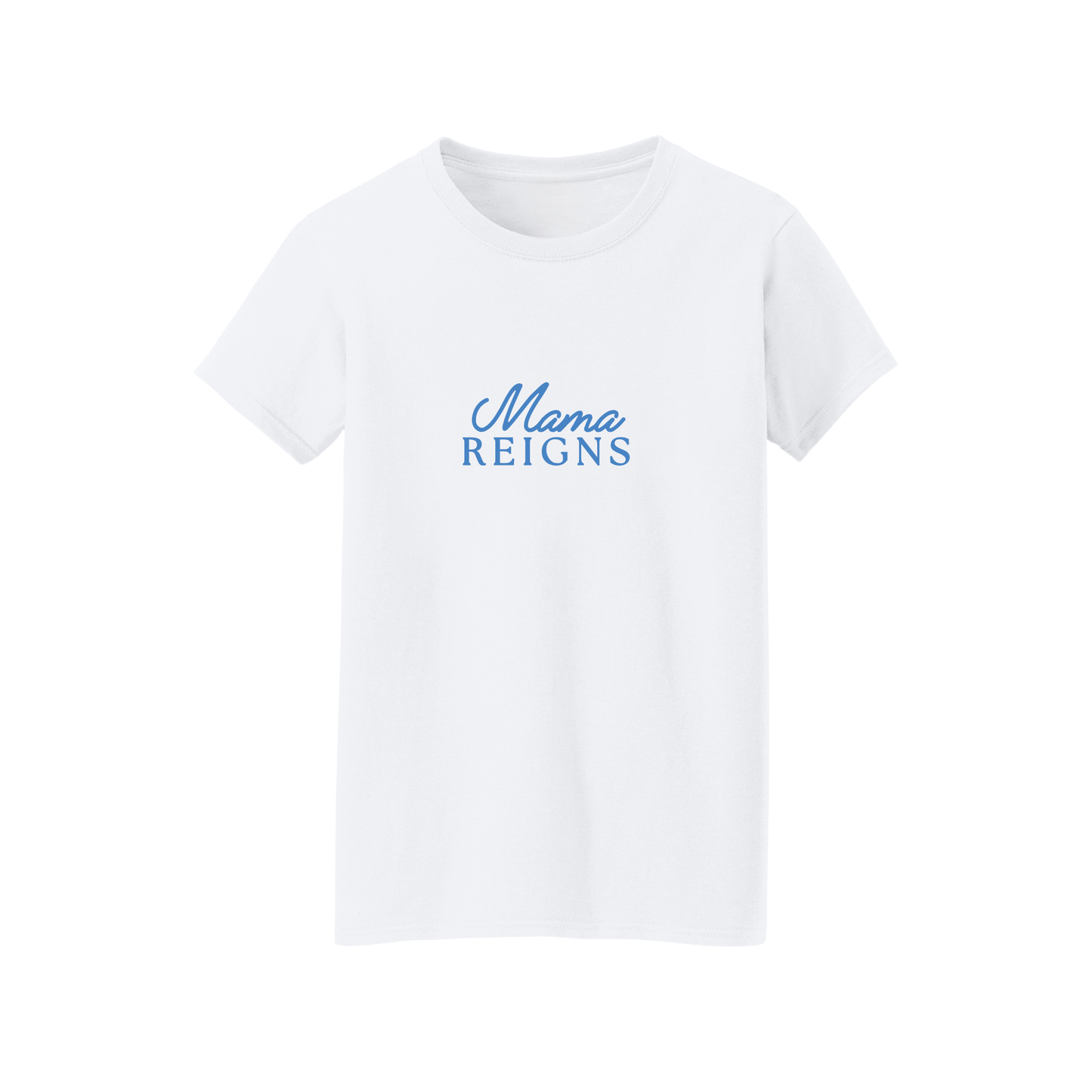Mama Reigns Short sleeve Tee - Blue