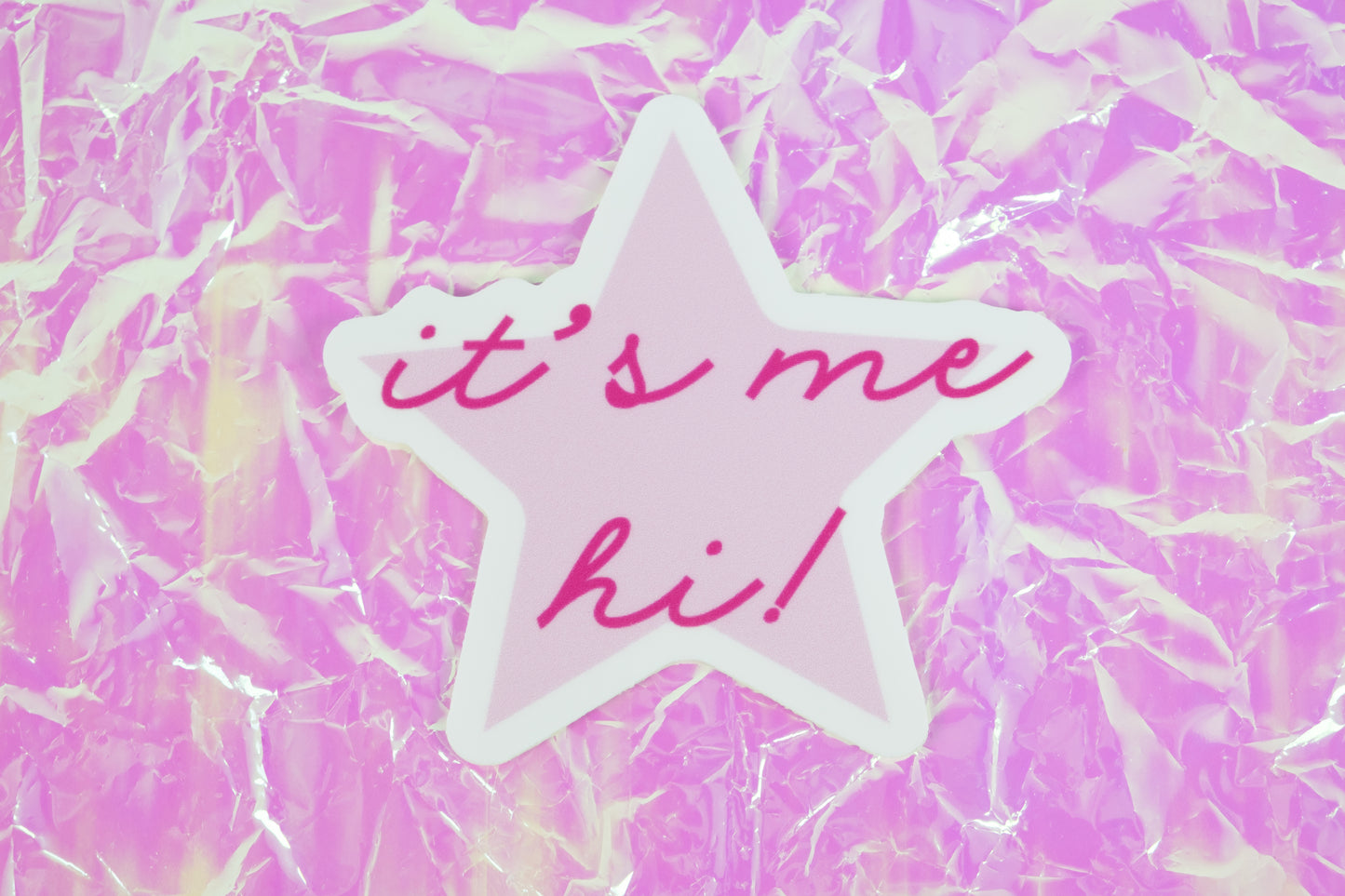 it's me...hi! sticker