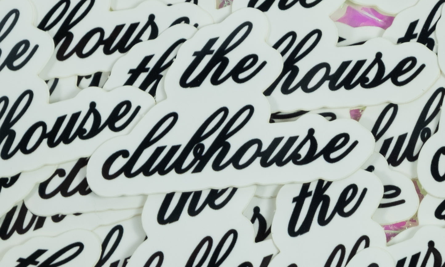 the clubhouse sticker
