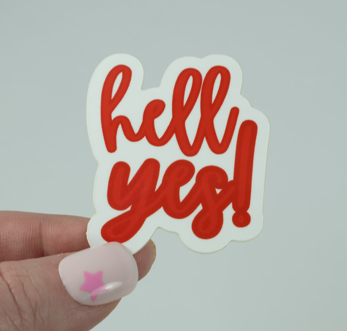 hell yes! sticker