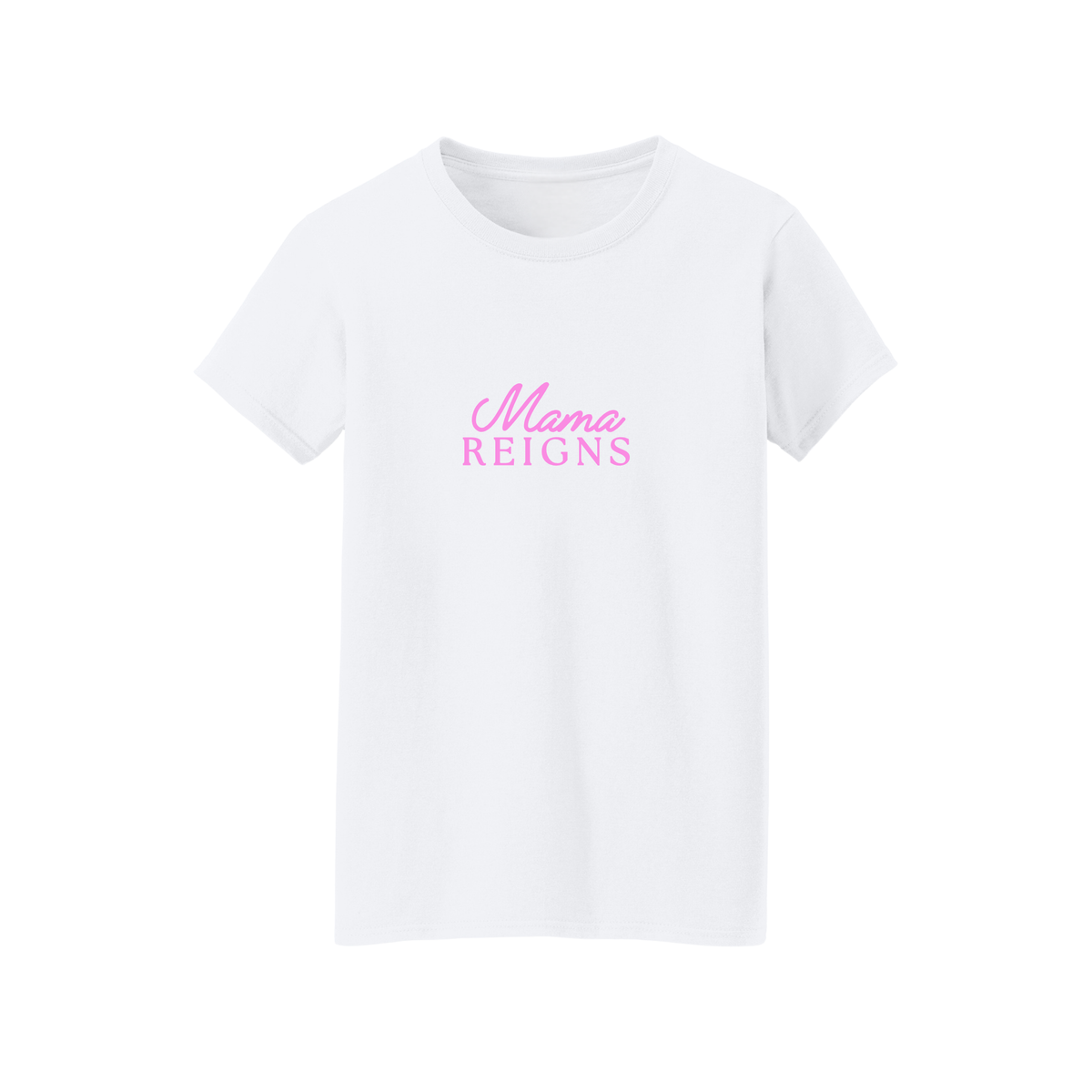 Mama Reigns Short sleeve Tee - Pink