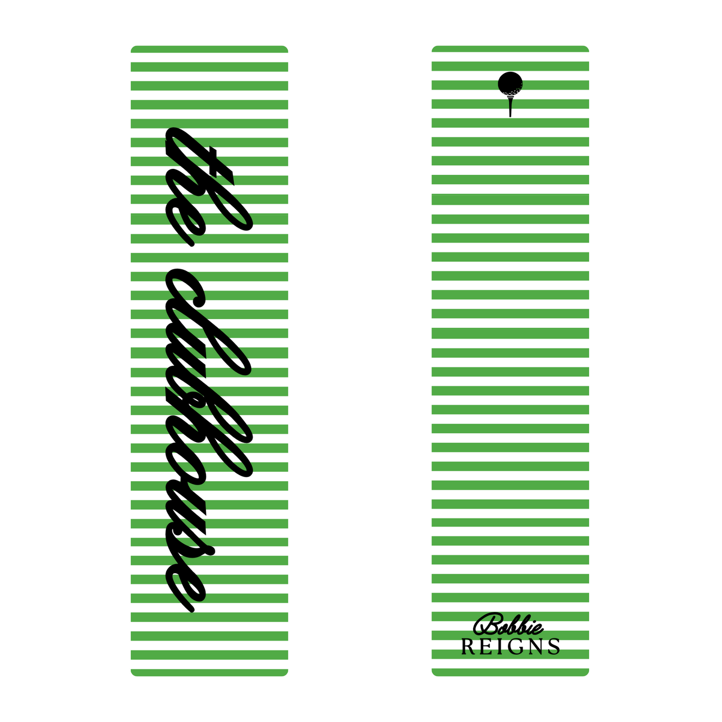the clubhouse signature bookmark green