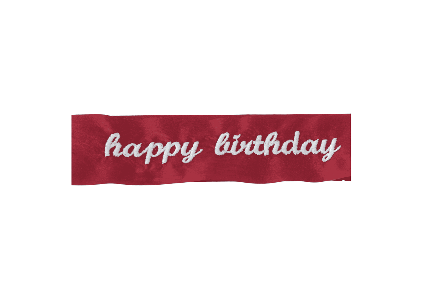 Happy Birthday Ribbon
