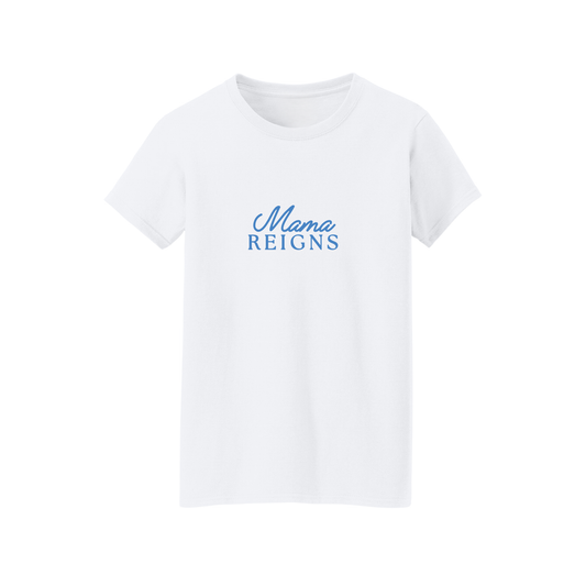 Mama Reigns Short sleeve Tee - Blue