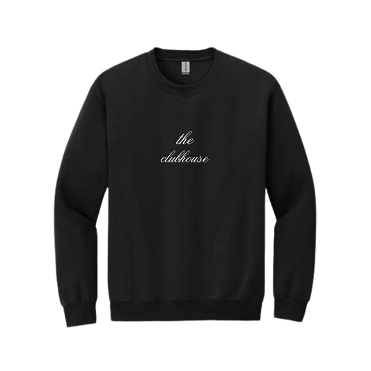 the clubhouse black sweatshirt