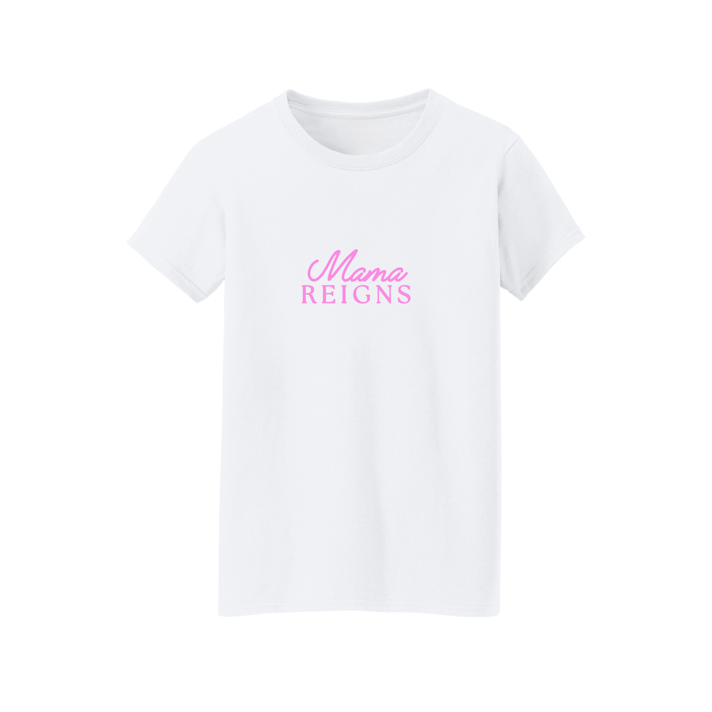Mama Reigns Short sleeve Tee - Pink