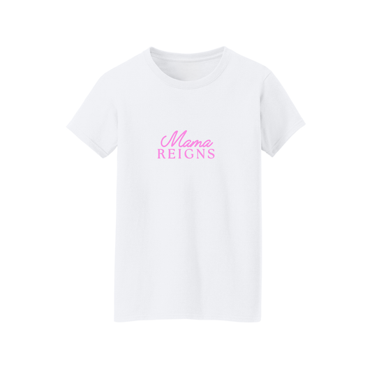 Mama Reigns Short sleeve Tee - Pink