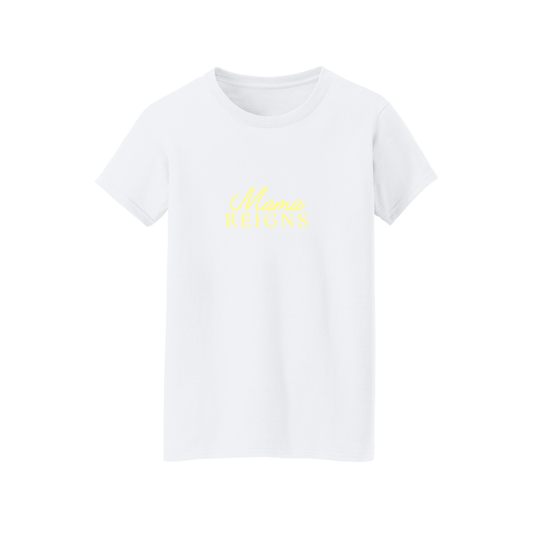 Mama Reigns Short sleeve Tee - Yellow
