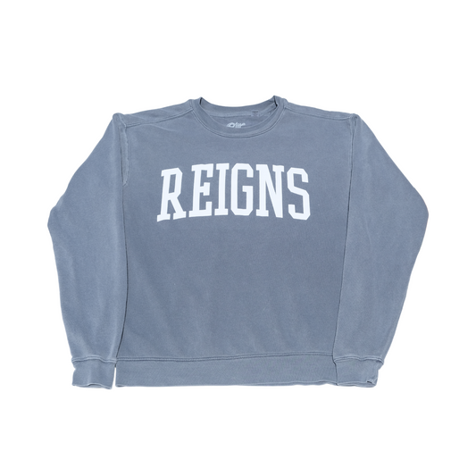 REIGNS navy sweatshirt