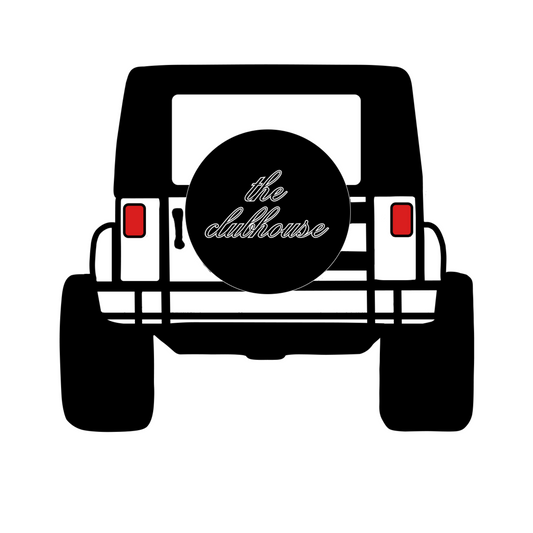 the clubhouse jeep sticker