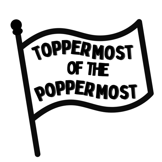 toppermost of the poppermost sticker