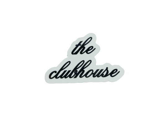 the clubhouse sticker