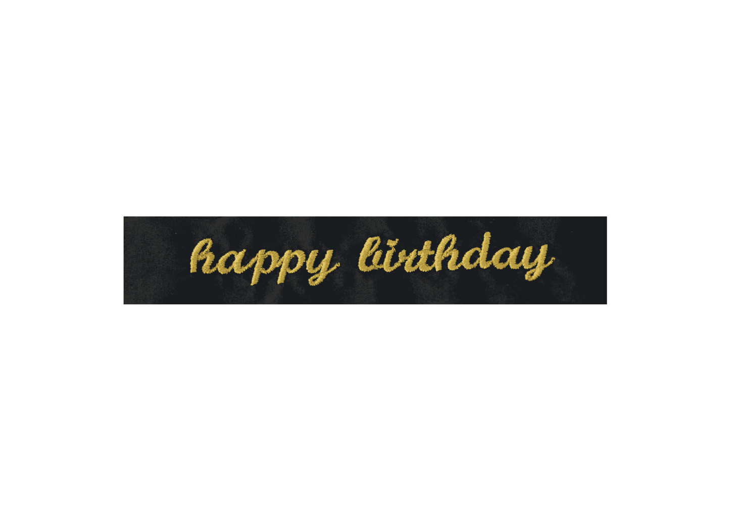 Happy Birthday Ribbon