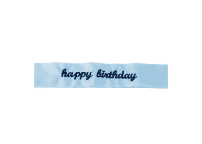 Happy Birthday Ribbon