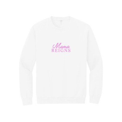 Mama Reigns Sweatshirt Pink